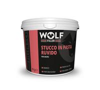 Stucco Ruvido per interno ed esterno bianco 1 Kg Bianco