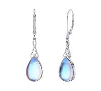 Stud Earrings For Women Tiny Opal Screw Back Earrings Birthstone Cartilage Earring Stud Tragus Piercing Earring Dainty Jewelry Confezione con orecchini di perle, Taglia unica, Rame, Nessuna pietra