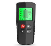 Stud Finder Scanner da parete Localizzatori di cavi e metalli CA Retroilluminazione verde Indicatore luminoso bassa tensione per il rilevamento dell'oro