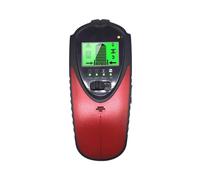 Stud Finder Wall Scanner 4 In 1 Rilevatore Digitale Multifunzionale Da Parete Portatile Ricerca Centrale Con Schermo LCD Rilevamento Accurato(Red Push Button)