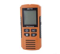 Stud Finder Wall Scanner Sensore Avanzato Trave Trave Tubo Cable Locator 80mm Profondità Schermo LCD Giallo