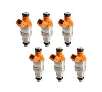 STUDB Set di 6 iniettori di carburante 53003956 33007127 Compatibile con Jeep Wrangler Cherokee YJ 1987-1998 I6 4.0L KT 87-90 5 300 395 6 Sostituzione iniettori di carburante motore