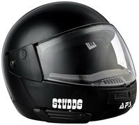 Studds Ninja Pastel Casco Integrale Plain Nero Taglia L Nuovo @US