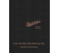 Studebaker Grande Sei E Speciale 6 Negozio Manuale 1918 1919 1920 1921 1922 1923