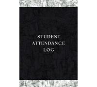 Student Attendance Log: Track Attendance Easily - 12-Month Logbook for Tutors, Coaches, Instructors, and Educators Managing Up to 23 Students | Size: ... B&W | Days: Mon-Fri | Students: 23 max