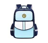 Student Bookbag - Backpack della scuola per bambini, borsa in classe impermeabile | Funzione di sicurezza riflettente, spazio multiplo, organizzatore di viaggi per ragazzi, pacchetto di studio per rag
