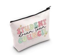 Student Council Makeup Bag Cool Leadership Gift Team Apprezzamento Regalo, Borsa Consiglio Studente Eu, Borsa cosmetica con stampa