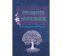 Student Notebook: Classic College Ruled Journal for School, College, and Everyday Study Notes: 150-Page Academic Writing Notebook | 6" x 9" Soft Matte ... for Middle School, High School, college