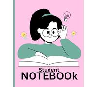 Student Notebook: Wide Ruled Lined Journal for School, College, and Everyday Writing: Perfect Notebook for Homework, Class Notes, Journaling, and Study - 120 Pages, 7.5" x 9.25"