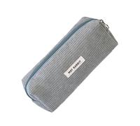 Student Pencil Pouch - Corduroy Makeup Bag | Stylish Cosmetic Bag and Pen