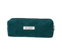 Student Pencil Pouch - Corduroy Makeup Bag | Stylish Cosmetic Bag and Pen Organizer, Compact and Portable, Perfect for Girls, Women, School Supplies, Travel Essentials, Makeup Storage, Durable Fabric