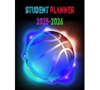 Student Planner 2025 2026: Daily Organizer 2 Days Per Page with Hours from Sep 25/Jul 266 for Primary, High School, and College Students (Back to School ) | Theme Basketball