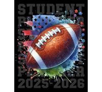 Student Planner 2025-2026: Football USA Flag Academic Agenda With Weekly & Monthly Spreads, To-Do List & Homework Organizer for Elementary, Middle and ... for Football Fans | Great for Boys and Kids.