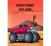 Student Planner 2025 2026: School Organizer: September 2025 - July 2026 for Primary, High School, and College Students (Back to School ) | Theme Camion