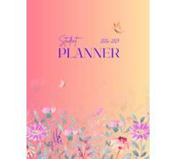 Student Planner 2026-2027: Weekly and Monthly Academic Organizer with Class Schedules and Lined Note Pages