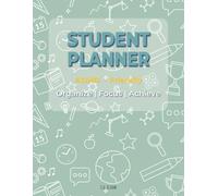 Student Planner: ADHD-Friendly • Organize • Focus • Achieve 8.5x11in Glossy Finish 158 pages