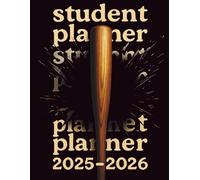 Student Planner Baseball: Weekly Student Organizer with Year Calendar, Timetable, Assignments, Grades & Notes · 120 pages · 8.5" x 11" · Ideal for baseball lovers