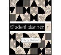 Student Productivity Planner: Academic Success System for College Students | Study Schedule, Assignment Tracker, Exam Planner & Grade Organizer | 8.5" x 11" | 50 Pages