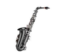 Student Sassofono Professionale Ottone Bend Mib Mi Bemolle Sassofono Contralto Sax Chiavi Placcate In Nichel Nero Con Accessori Per Sassofono