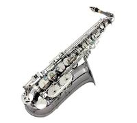 Student Sassofono Professionale Ottone Bend Mib Mi Bemolle Sassofono Contralto Sax Chiavi Placcate In Nichel Nero