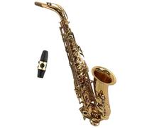 Student Sassofono Sassofono Acuto Tubo Dritto B Giù Sassofono Intagliato Suono Professionale Set Di Strumenti A Fiato In Ottone Accessori