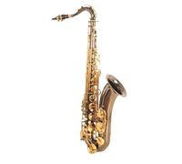 Student Sassofono Sassofono Tenore In Sib Nichel Nero Strumento B Sax Piatto Con Custodia Accessori Per Bocchino (Color : Gold nickel)