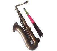 Student Sassofono Sassofono Tenore Rame Antico B Flat Sax Strumento Musicale Professionale Che Suona Con Custodia