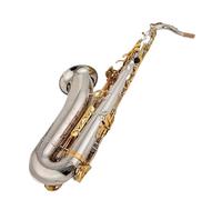 Student Sassofono Strumenti A Fiato Sassofono Tenore Sib Tono Tubo Nichelato Chiave Dorata Sax Con Custodia Boccaglio Guanti