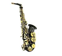 Student Sassofono Strumento Musicale Professionale Per Sassofono Contralto Mib, Tasti In Oro Placcato Nichel Nero (Color : Dark Grey)