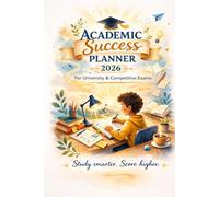 Student Study Planner 2026: A Simple System for Better Focus, Time Management, and Academic Success