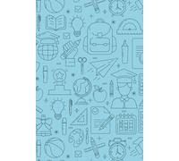 Student-themed designed cover, 6”x9”, Lined, 120-Pages, Journal Notebook for Work, Note Taking, Office/School/Home for Kids, Teens, Teachers: Ruled ... Use; 6”x9”; Scholastic-theme cover (GDG8)
