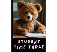 Student Timetabe: Stay Organized and On Track with Our Fun and Colorful Student Time Management Book!