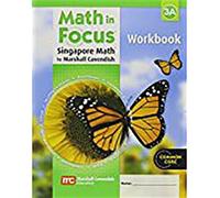 Student Workbook, Book a Grade 3 (Tascabile) Math in Focus: Singapore Math