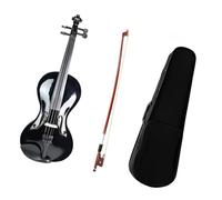 Studente a grandezza naturale Violino acustico Studente 4/4 Violino Violino Brazilwood Arco Violino Custodia a forma di violino SET