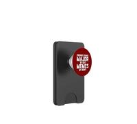 Studente criminalistico della notte dei meme del giorno principale di scienze forensi PopSockets PopWallet per MagSafe