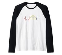 Studente di architettura Vintage Heartline Architect Maglia con Maniche Raglan