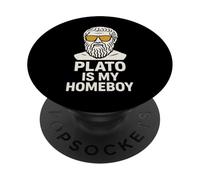 Studente di Filosofia Esistenziale Pensare Sovrapensamento Cogito Ergo Sum PopSockets PopGrip Adesivo