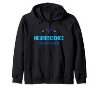 Studente di Neuroscienze Ricercatore di Neuroscienze Scienze del Cervello Felpa con Cappuccio