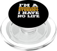 Studente di sociologia No Life Research Study Academia PopSockets PopGrip per MagSafe