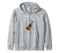 Studente di violino, violinista di 1° grado Felpa con Cappuccio