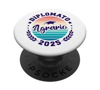 Studente Diplomato 2025 Istituto Agrario Diploma di Maturità PopSockets PopGrip Adesivo