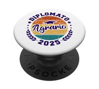 Studente Diplomato Istituto Agrario Diploma 2025 Maturità PopSockets PopGrip Adesivo