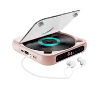 Studente Lettore Portatile Bluetooth Audio Lettore di dischi portatile per auto Studio Ripetitore Bluetooth portatile