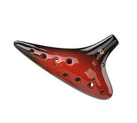 Studente principiante adulto Ocarina in ceramica 12 fori Tasto F acuto Tao Xun professionale Strumento musicale Ocarina Strumento ocarina