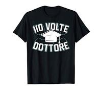 Studente regalo laureato laurea studio | 110 volte dottore Maglietta