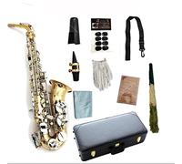 Studente Saxofono Alto Sassofono Eb Tune E Flat Brass Sliver Keys Strumento Musicale Con Cassa Accessori Kit principianti sax
