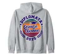 Studentessa Diploma Scienze Umane Diplomata 2025 Maturità Felpa con Cappuccio