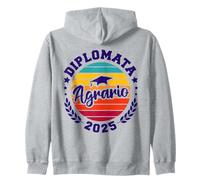 Studentessa Diplomata 2025 Diploma Maturità Istituto Agrario Felpa con Cappuccio