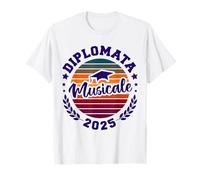 Studentessa Diplomata 2025 Maturità Festa Diploma Musicale Maglietta