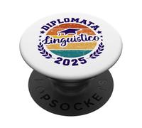Studentessa Diplomata al Linguistico Diploma Maturità 2025 PopSockets PopGrip Adesivo